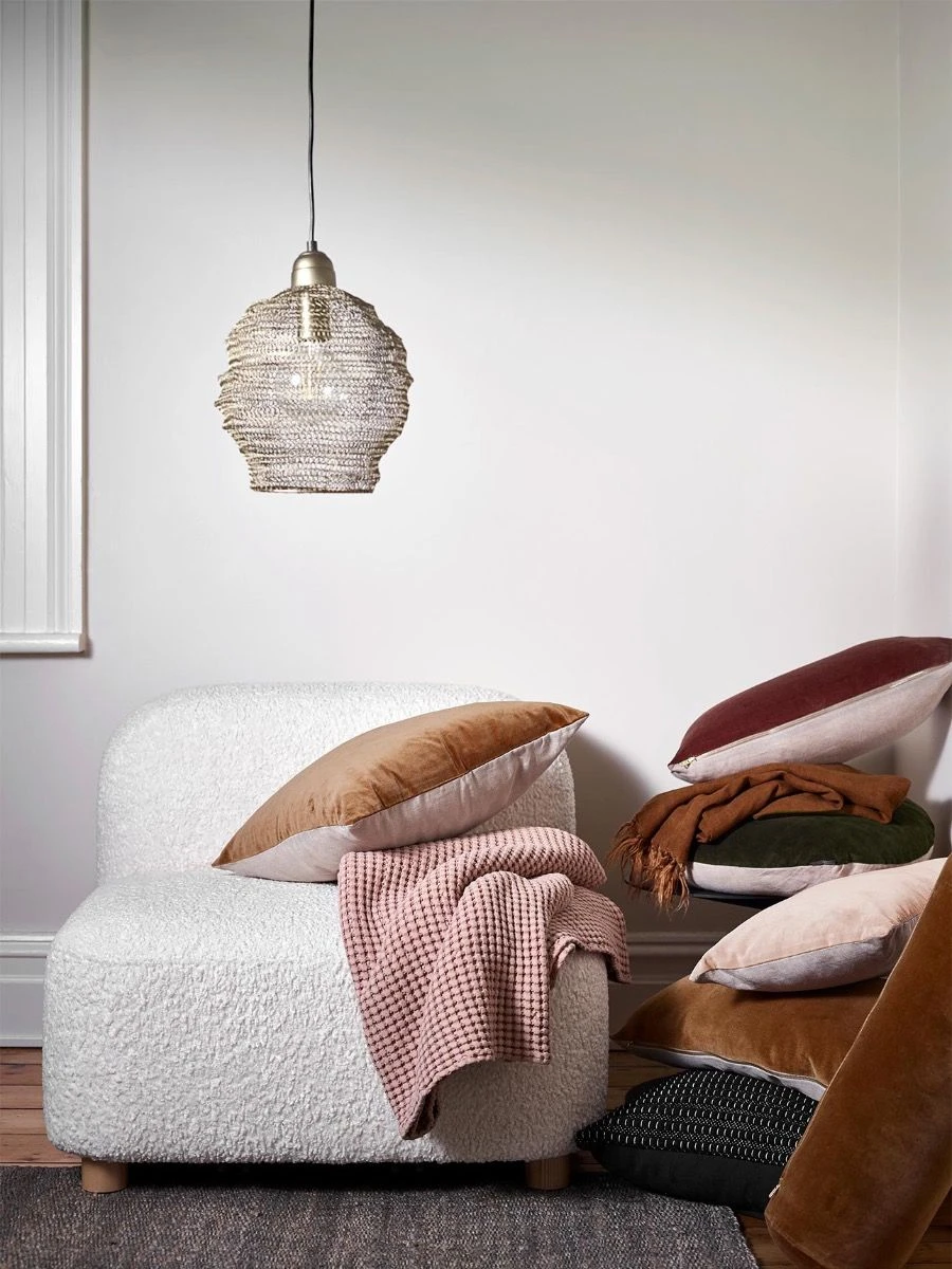 Ball Pendant Mini - Matt Gold 4 Ball Pendant Mini - Matt Gold - Image 2