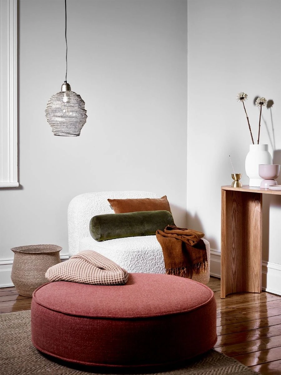 Ball Pendant Mini - Matt Gold 5 Ball Pendant Mini - Matt Gold - Image 3