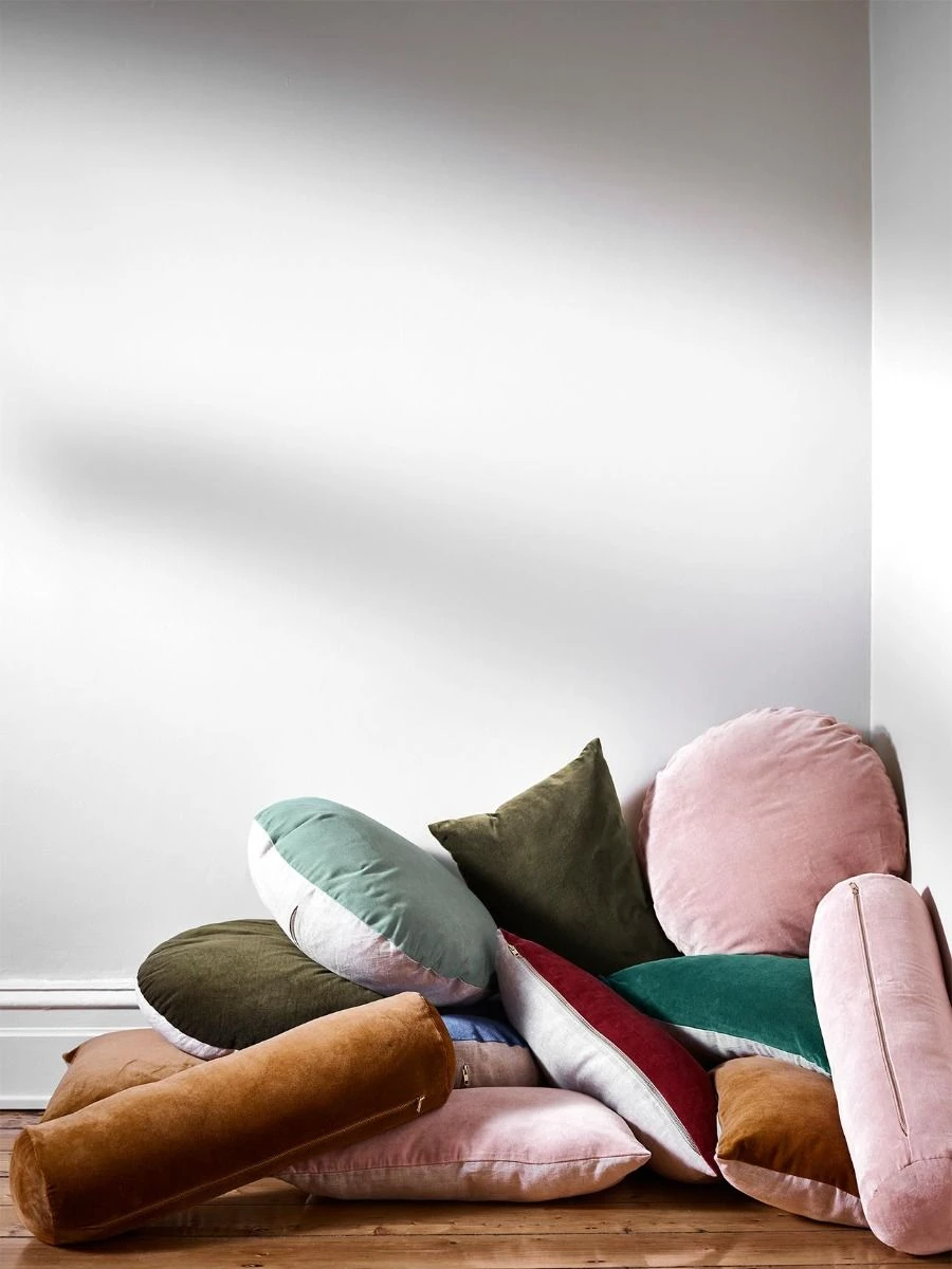 Luxury Velvet Cushion - Hazelnut 5 Luxury Velvet Cushion - Hazelnut - Image 3