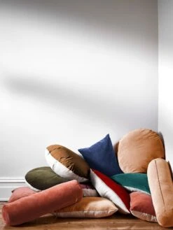 Luxury Velvet Bolster - Brandy -Household Items Discount 2022 luxury velvet cushions 3 4