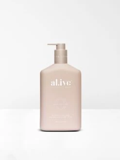 Applewood & Goji Berry Wash & Lotion DUO + Tray -Household Items Discount al ive applewood and gojiberry natural hand and body lotion