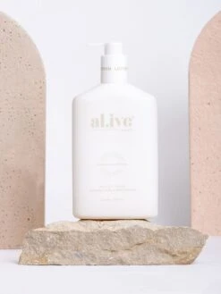 Mango & Lychee Wash & Lotion DUO + Tray -Household Items Discount al ive mangolychee lifestyle 4 1