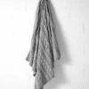 Cable Knit Throw - Pebble 2 Cable Knit Throw - Pebble -Household Items Discount cable knit throw pebble