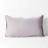 Chambray Fringe Standard Pillowcase - Lilac