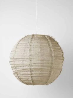 Household Items Discount 47 Cloud Fringed Round Pendant - Natural