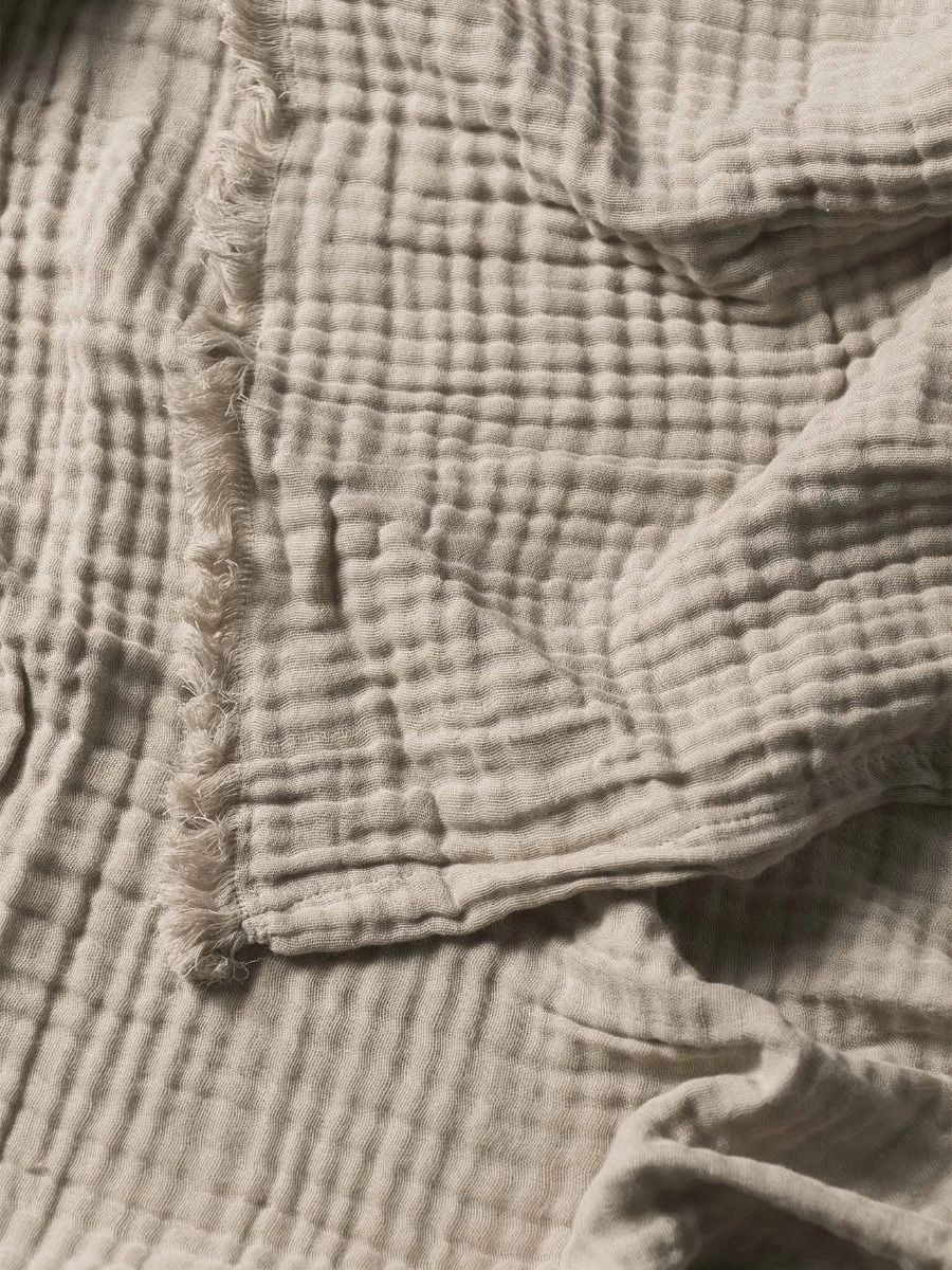 Crinkle Bed Cover - Feather 4 Crinkle Bed Cover - Feather - Image 2