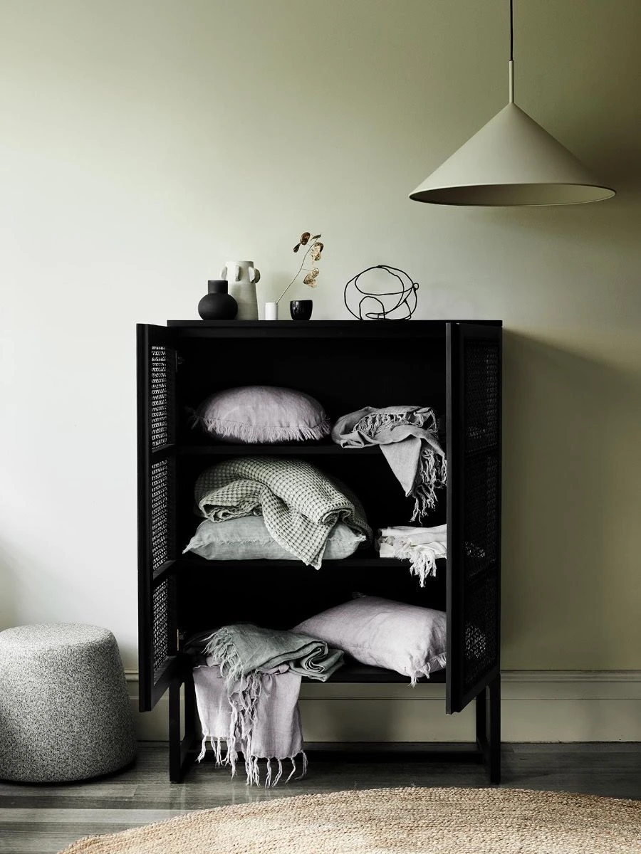 Vintage Linen Fringe Cushion - Limestone 4 Vintage Linen Fringe Cushion - Limestone - Image 2