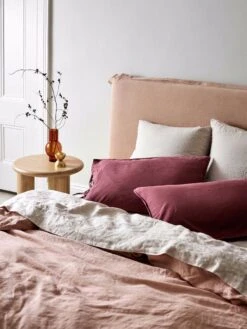 Emile Pure Linen European Pillowcase - Spanish Villa -Household Items Discount emile bedlinen spanishvilla 2 4