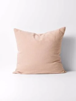 Emile Pure Linen European Pillowcase - Spanish Villa