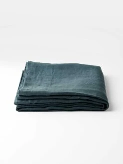 Emile Linen Flat Sheet - Greystone -Household Items Discount emile sheets greystone 3