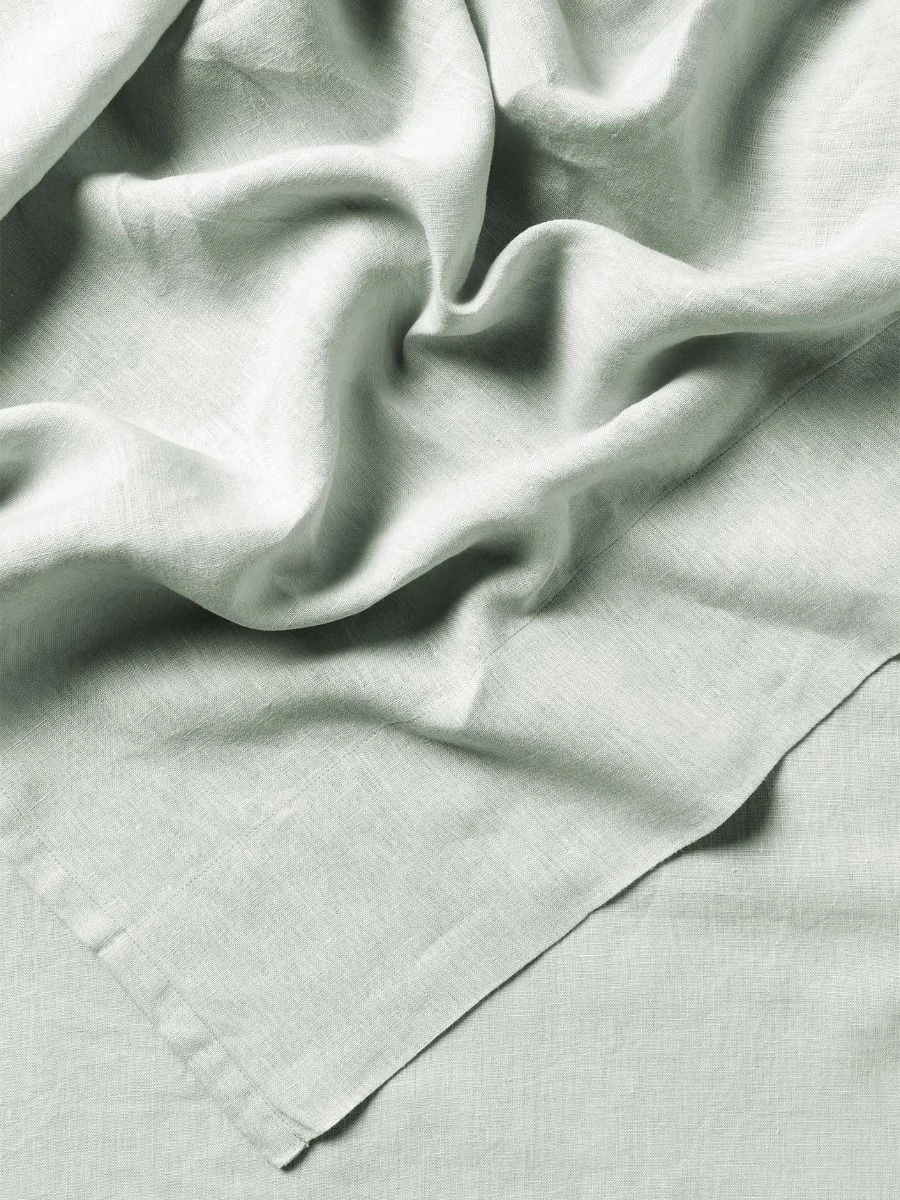 Emile Pure Linen Quilt Cover - Mineral 5 Emile Pure Linen Quilt Cover - Mineral - Image 3