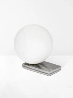 Easton Orb Table Lamp - Grey 8 Easton Orb Table Lamp - Grey -Household Items Discount globe west easton orb table lamp grey 1