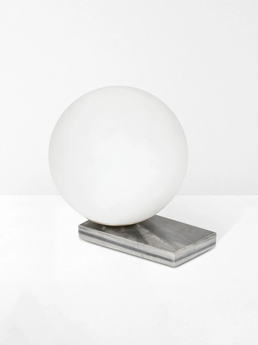 Easton Orb Table Lamp - Grey 5 Easton Orb Table Lamp - Grey - Image 3