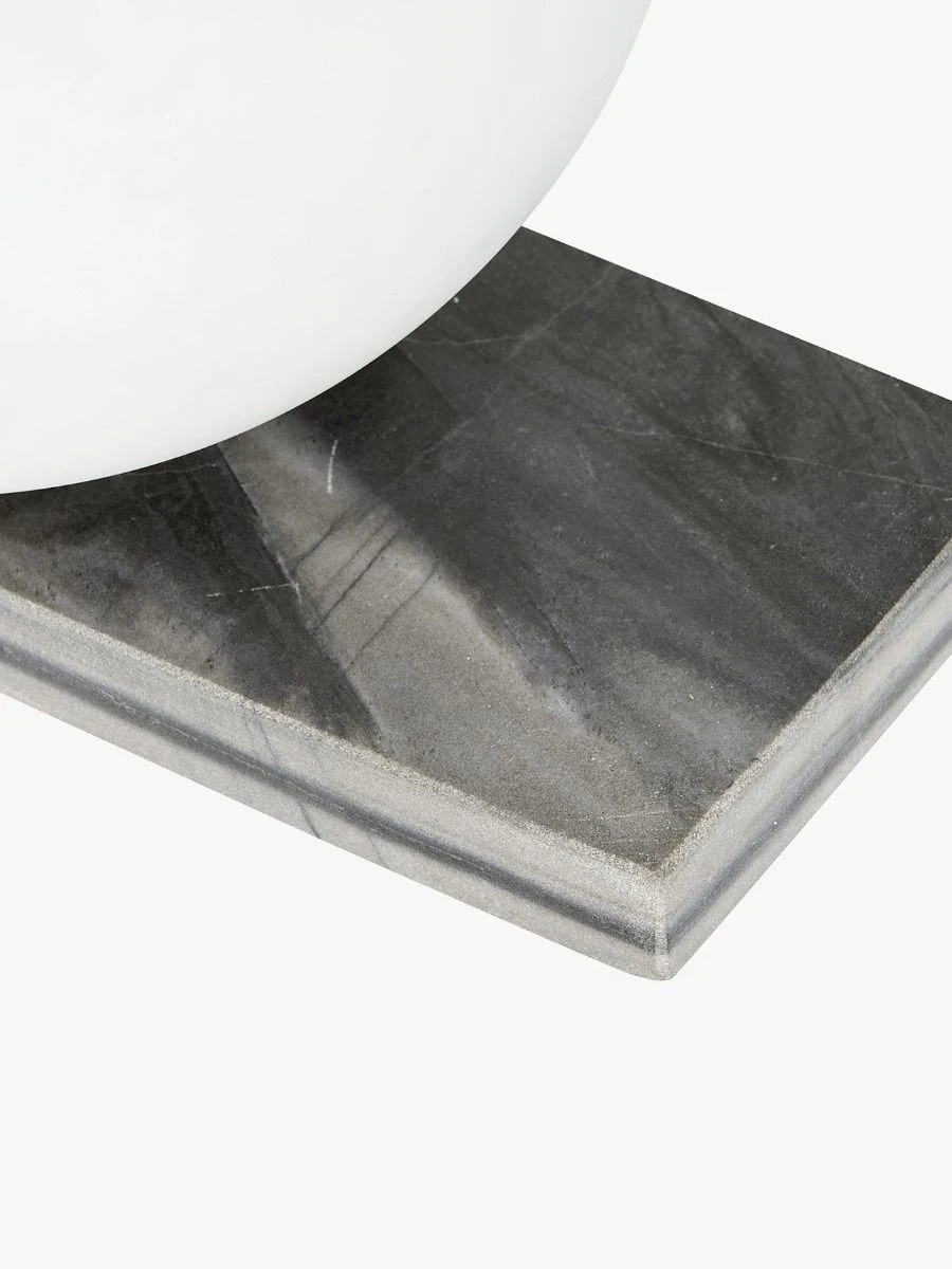 Easton Orb Table Lamp - Grey 4 Easton Orb Table Lamp - Grey - Image 2