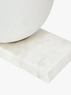 Easton Orb Table Lamp In White -Household Items Discount globe west easton orb table lamp white 3