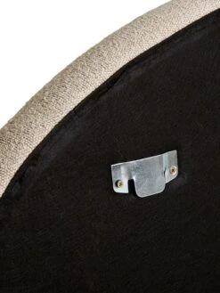 Kennedy Arch Bedhead In Bone Weave - Queen 13 Kennedy Arch Bedhead In Bone Weave - Queen -Household Items Discount globe west kennedy bed head boucle detail 2