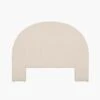 Kennedy Arch Bedhead In Bone Weave - Queen -Household Items Discount globe west kennedy bed head boucle queen 1
