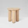 Linea Chubby Side Table - Oak 2 Linea Chubby Side Table - Oak -Household Items Discount globe west linea chubby side table natural oak 1