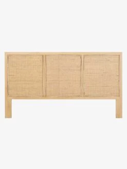 Tennyson Woven Bedhead In Natural Oak - King