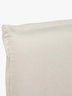 Vittoria Flanged Bedhead In Sandstone Pebble - Queen -Household Items Discount globe west vittoria flanged bedhead sandstone pebble 3