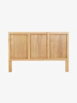 Tennyson Woven Bedhead In Natural Oak - Queen -Household Items Discount globewest tennyson woven bedhead queen natural oak 6