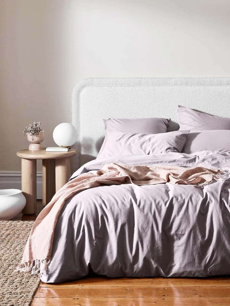 Halo Organic Cotton Quilt Cover - Dusk 3 Halo Organic Cotton Quilt Cover - Dusk