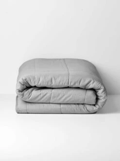 Halo Organic Coverlet - Pebble 9 Halo Organic Coverlet - Pebble -Household Items Discount halo organic coverlet pebble 2