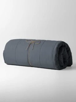 Halo Organic Coverlet - Steel 11 Halo Organic Coverlet - Steel -Household Items Discount halo organic coverlet steel 1