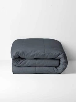 Halo Organic Coverlet - Steel 9 Halo Organic Coverlet - Steel -Household Items Discount halo organic coverlet steel 2