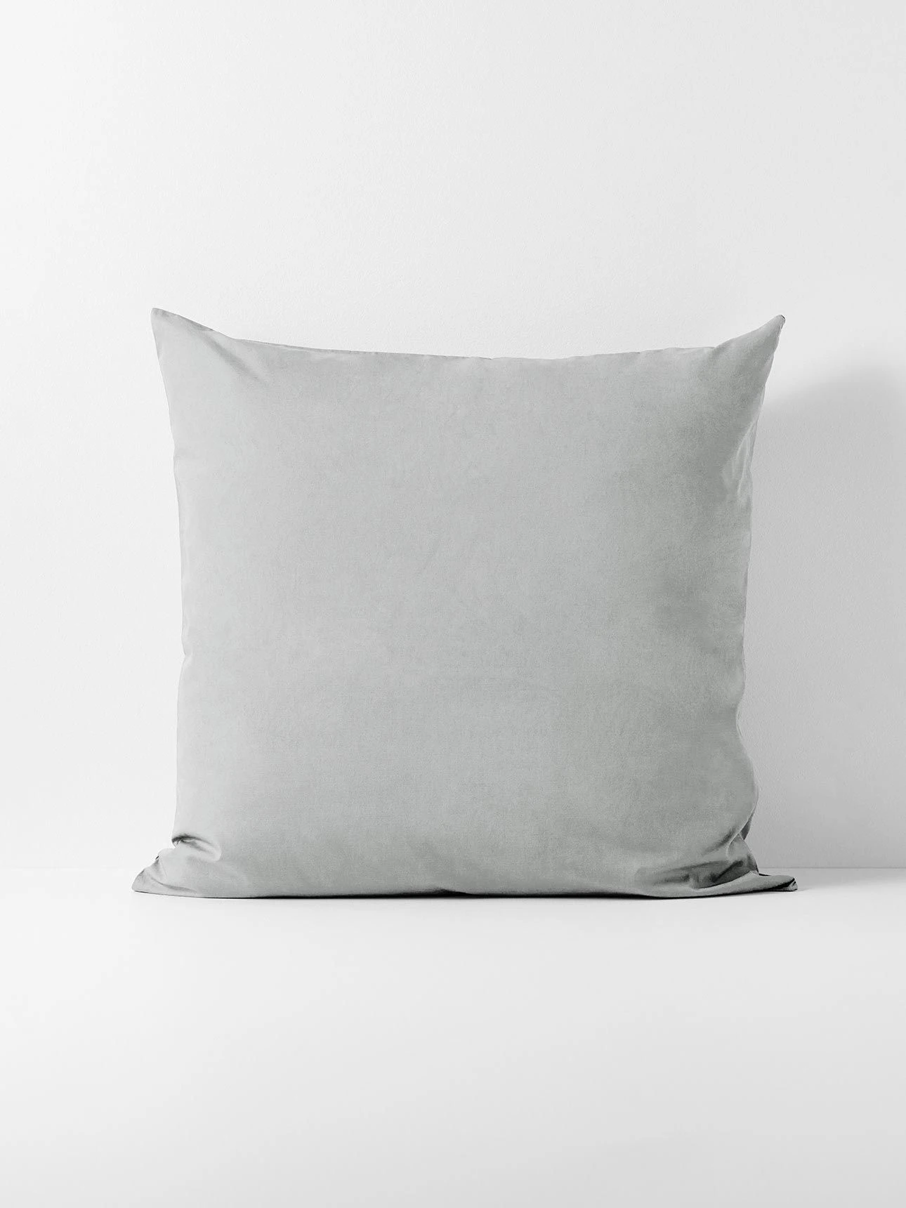 Halo Organic Cotton European Pillowcase - Pebble 3 Halo Organic Cotton European Pillowcase - Pebble
