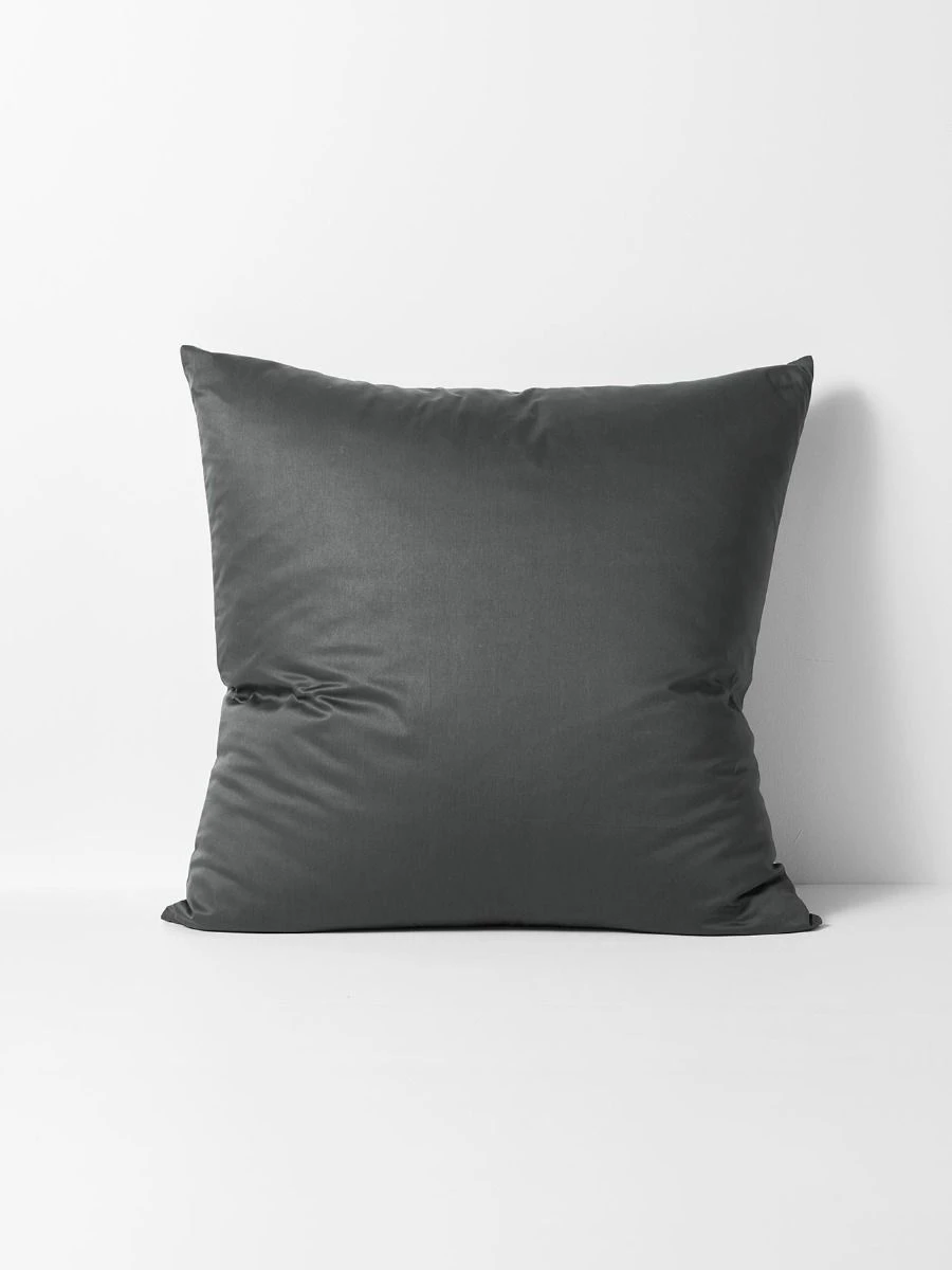 Halo Organic Sateen European Pillowcase - Shadow 3 Halo Organic Sateen European Pillowcase - Shadow