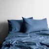 Halo Organic Cotton Sheet Set - Bijou Blue -Household Items Discount halo organic sheets bijou blue
