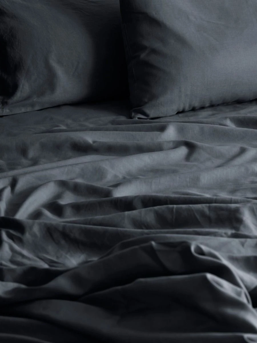 Halo Organic Cotton Sheet Set - Steel 4 Halo Organic Cotton Sheet Set - Steel - Image 2