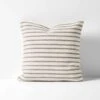 Hazel Stripe Cushion - Natural 2 Hazel Stripe Cushion - Natural -Household Items Discount hazel cushion natural