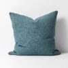 Heavy Linen Cushion - Bluestone -Household Items Discount heavy linen cushion bluestone 55cm