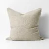 Heavy Linen Cushion - Feather Grey -Household Items Discount heavy linen cushion feather 55cm