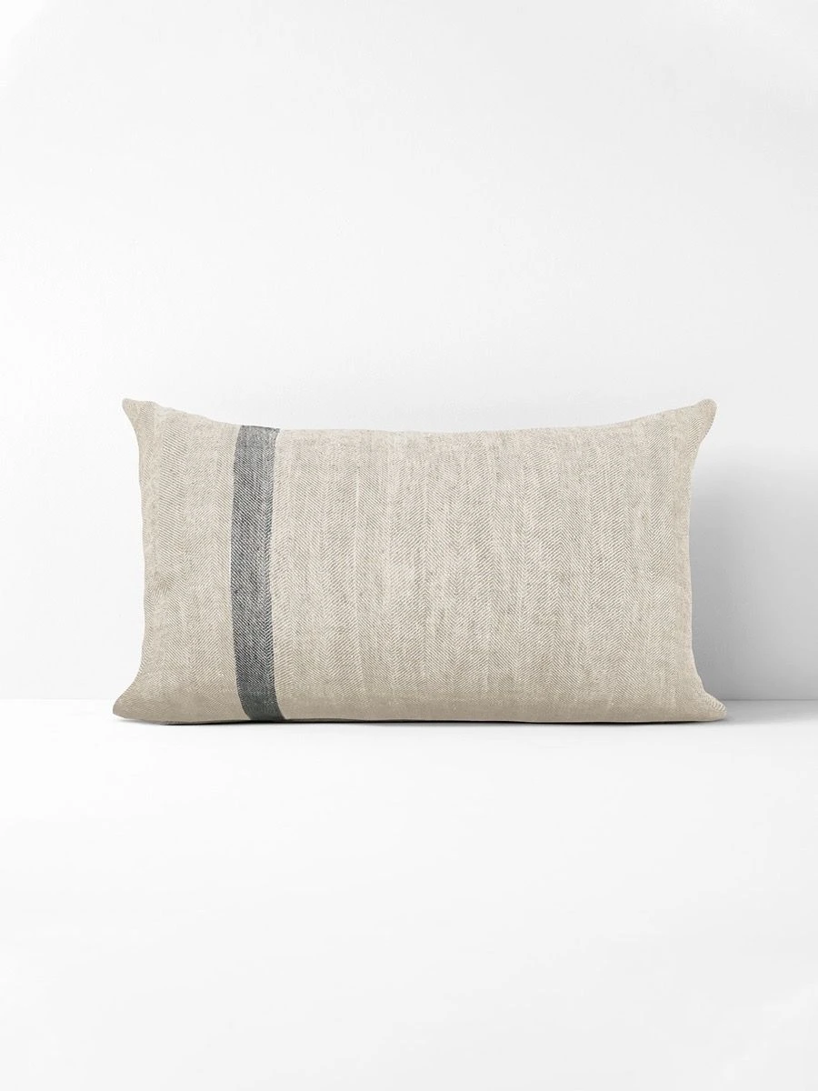 Herringbone Rectangle Cushion - Natural 3 Herringbone Rectangle Cushion - Natural