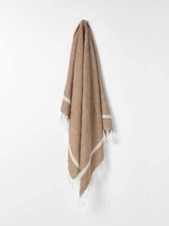 Herringbone Throw - Tobacco