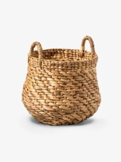Waterhyacinth Octagonal Belly Basket - Large