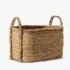 Waterhyacinth Oval Baskets - Large -Household Items Discount inartisan waterhyacinth oval basket plaited handle large