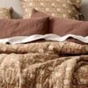 Jaipur Coverlet - Bronze 1 Jaipur Coverlet - Bronze -Household Items Discount jaipur bed cover bronze detail