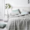 Jaipur Coverlet - Mist & Feather 1 Jaipur Coverlet - Mist & Feather -Household Items Discount jaipur bedcover mist feather