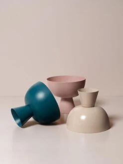 Dusty Rose Vera Vase Small -Household Items Discount lightly vera small vases 2 1