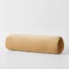 Luxury Velvet Bolster - Cashew -Household Items Discount luxury velvet bolster cashew
