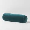 Luxury Velvet Bolster - Indian Teal -Household Items Discount luxury velvet bolster indian teal 1