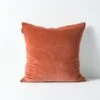 Luxury Velvet Cushion - Brandy -Household Items Discount luxury velvet cushion brandy