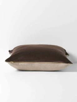 Luxury Velvet Cushion - Chocolate -Household Items Discount luxury velvet cushion chocolate 3