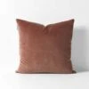 Luxury Velvet Cushion - Clove