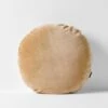 Luxury Velvet 55cm Round Cushion - Cashew -Household Items Discount luxury velvet round cushion cashew