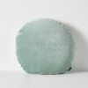 Luxury Velvet 55cm Round Cushion - Jade 1 Luxury Velvet 55cm Round Cushion - Jade -Household Items Discount luxury velvet round cushion jade